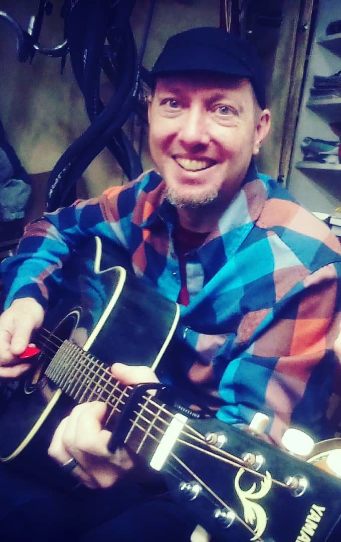 Bikes and guitars go well together